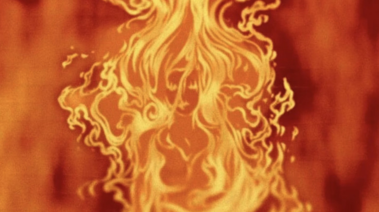 The Hunchback of Notre Dame Hellfire Esmeralda in the flames