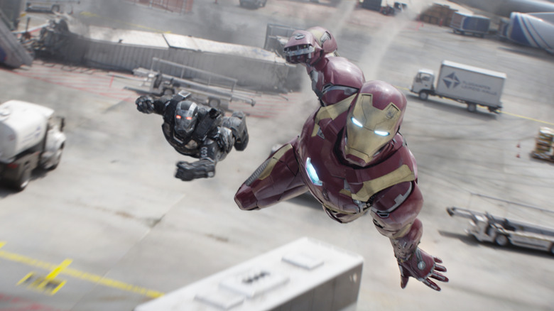 War Machine and Iron Man