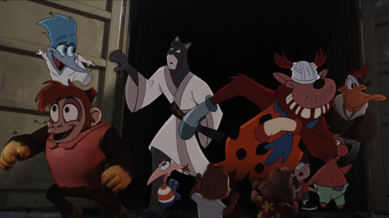 The bootlegged toons are freed in "Chip n' Dale: Rescue Rangers"