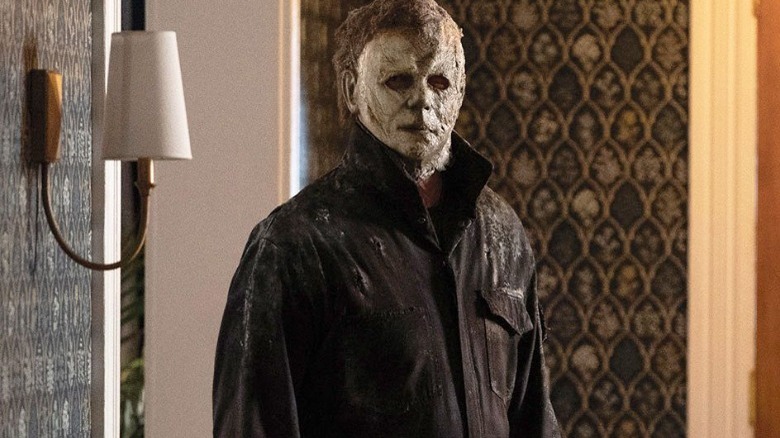 Michael Myers in foyer