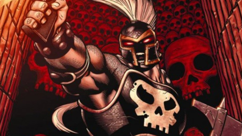 Ares on the cover of Dark Avenger: Ares