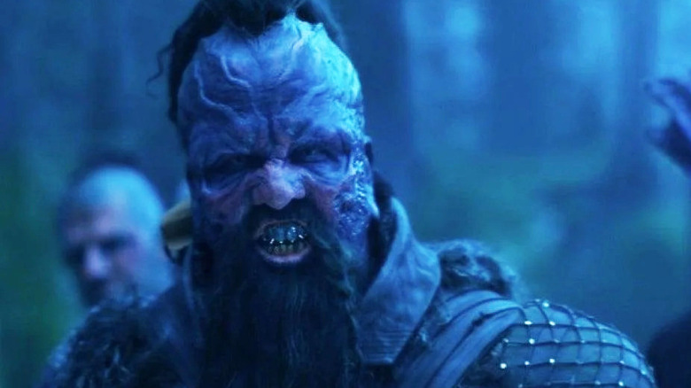 Chris Sullivan snarling Guardians of the Galaxy Vol. 2