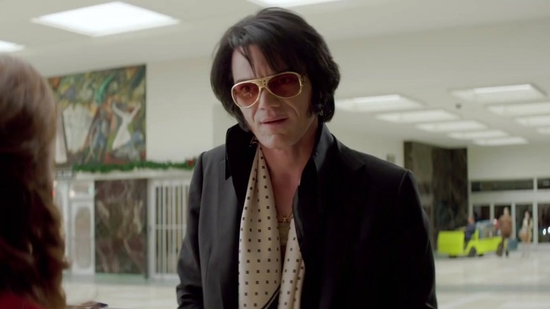 Michael Shannon as older Elvis in Elvis and Nixon