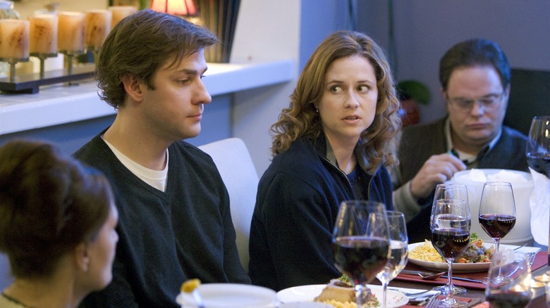 The Office Dinner Party Jim and Pam