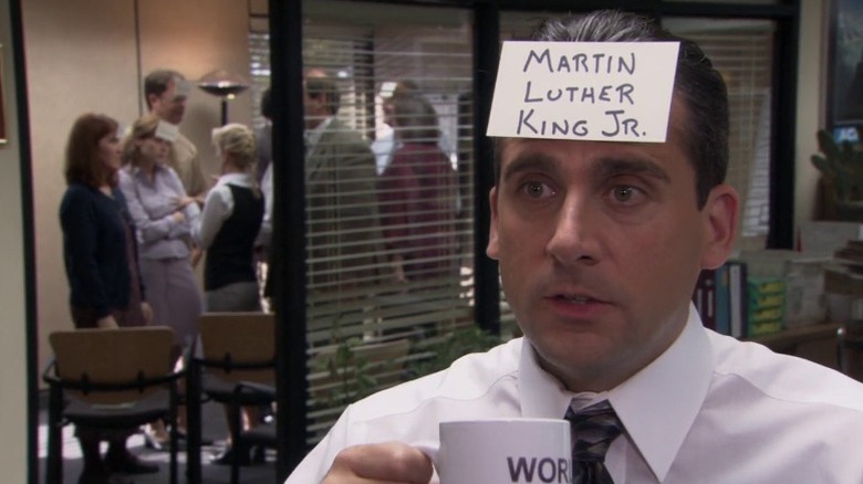 Michael being offensive in The Office