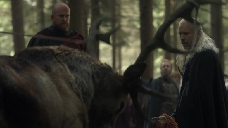 HOTD's Paddy Considine stares at stag