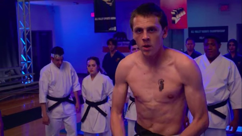 Eli getting ready to fight Robby