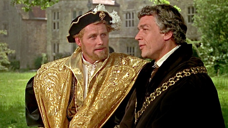 Robert Shaw and Paul Scofield in "A Man For All Seasons"
