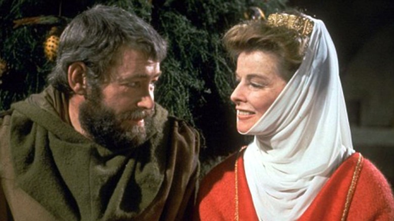 Peter O'Toole and Katharine Hepburn in "The Lion in Winter"