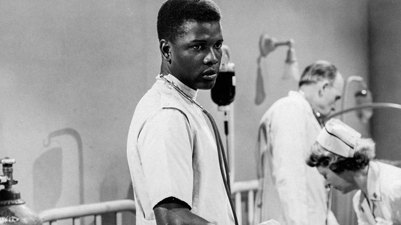 Sidney Poitier in No Way Out