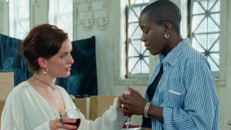 Guinevere Turner and Cheryl Dunye in The Watermelon Woman