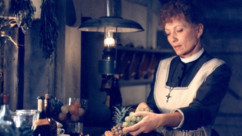 Babette cooks in Babette's Feast