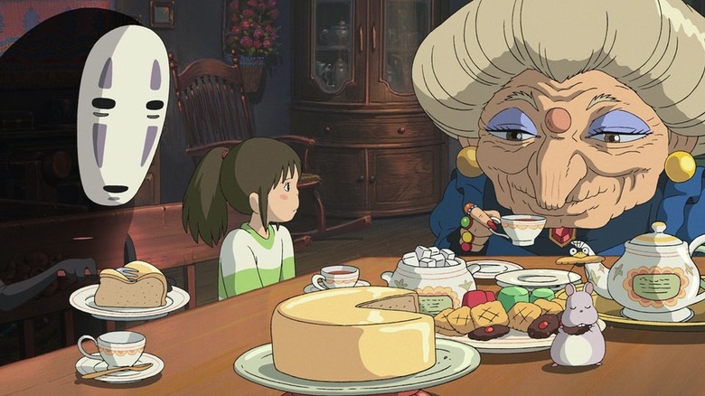A tea party with Zeniba in Spirited Away