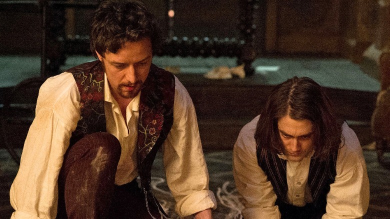 James McAvoy Daniel Radcliffe Victor Frankenstein