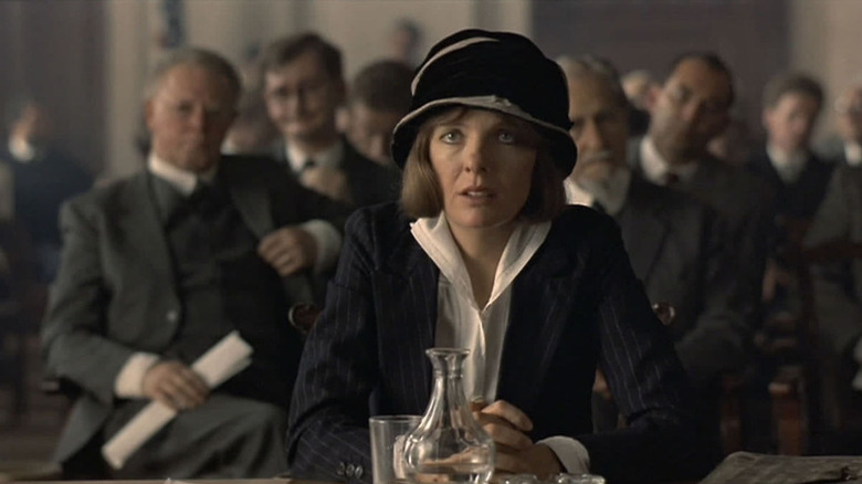 Diane Keaton testifying