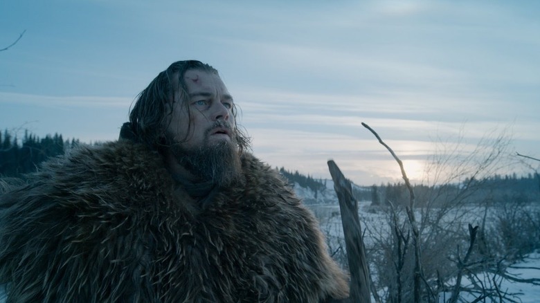 Leonardo DiCaprio in wilderness