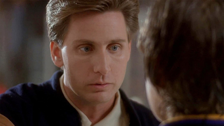 Emilio Estevez as Gordon Bombay in The Mighty Ducks
