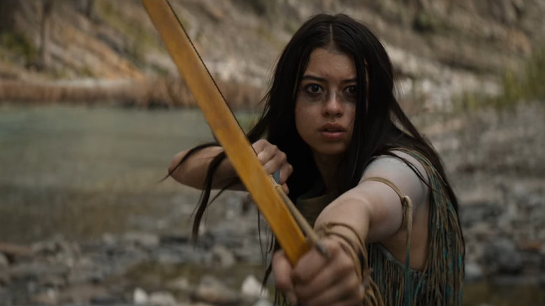 Amber Midthunder Prey Bow and Arrow