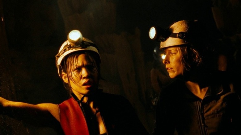 Descent actors in cave