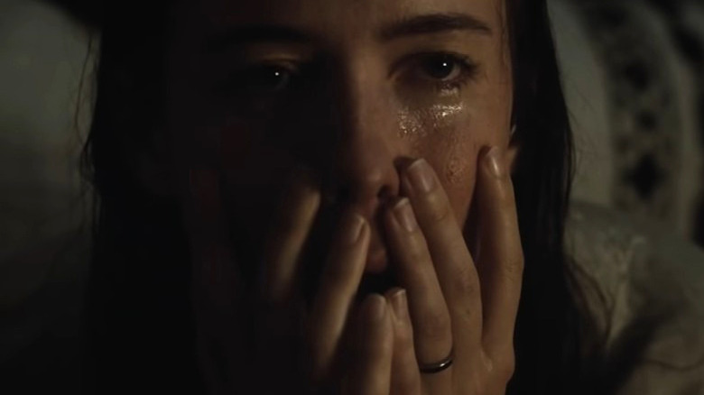Rebecca Hall The Night House crying