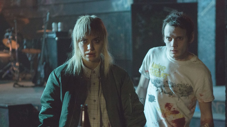 Imogen Poots and Anton Yelchin in Green Room