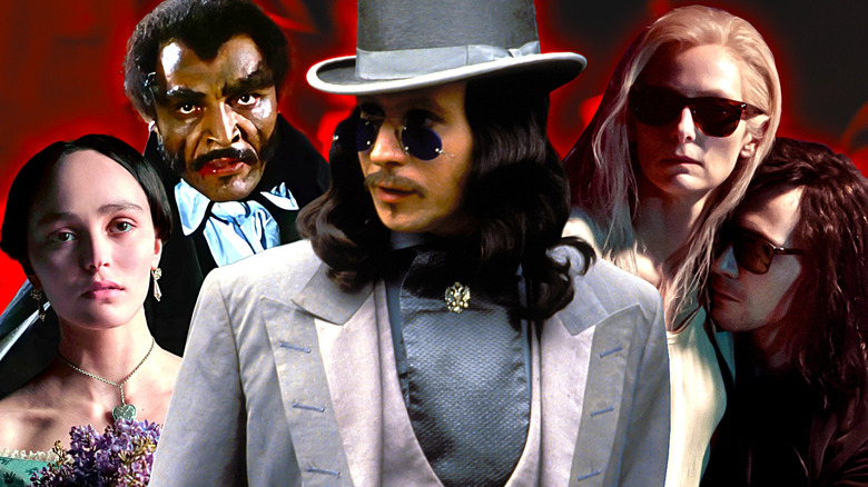 A group of characters from various vampire movies