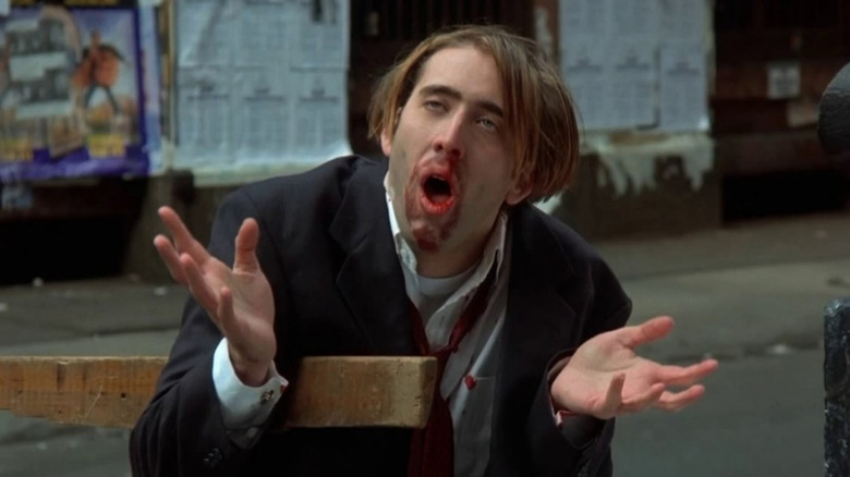 Peter Loew going crazy in Vampire's Kiss