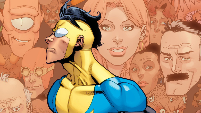 Invincible Mark Grayson Atom Eve Omni-Man Allen the Alien