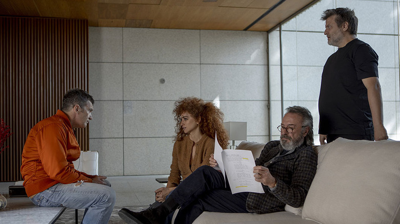 Antonio Banderas, Penelope Cruz, and Oscar Martínez in Official Competition