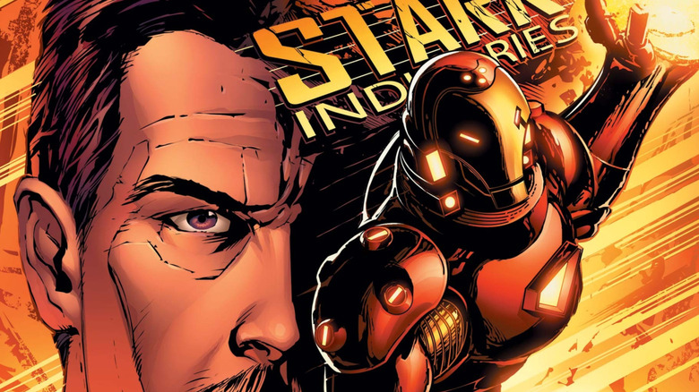 Iron Man flying