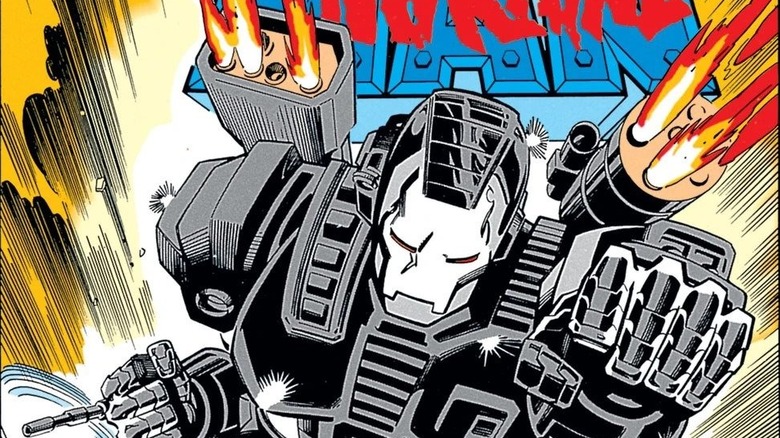 War Machine flying