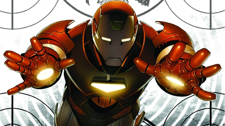 Iron Man flying