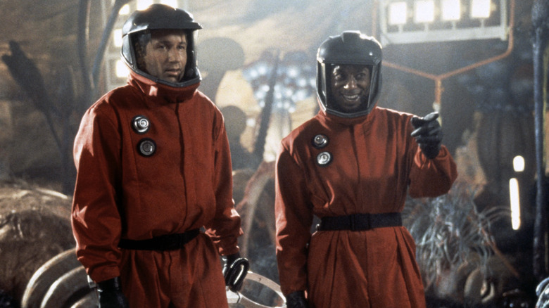David Duchovny and Orlando Jones in "Evolution" 