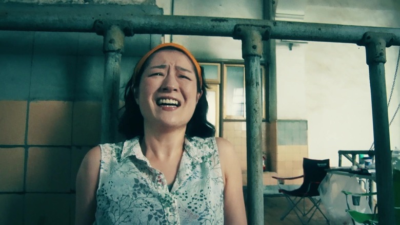 Actor scared in One Cut of the Dead