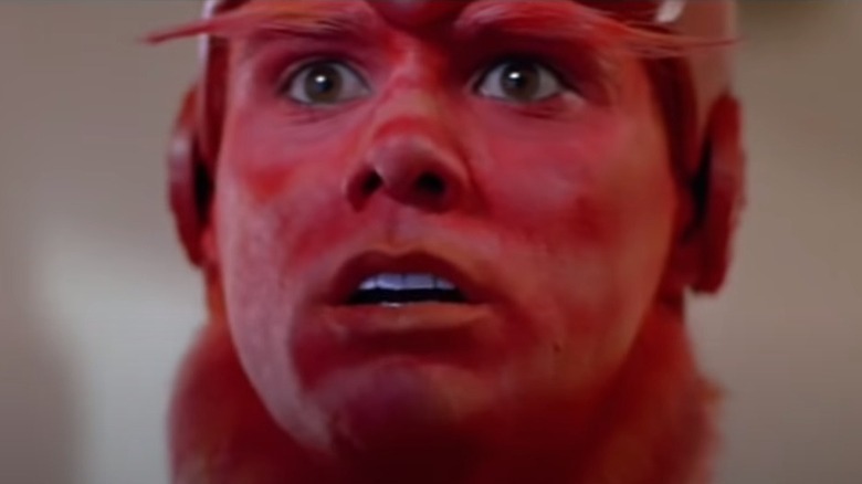 Jim Carrey red eyebrows