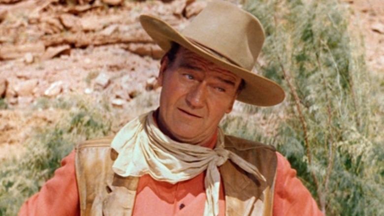 John Wayne in The Comancheros