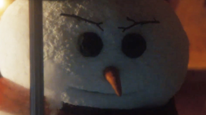 The jealous snowman in The Naked Gun