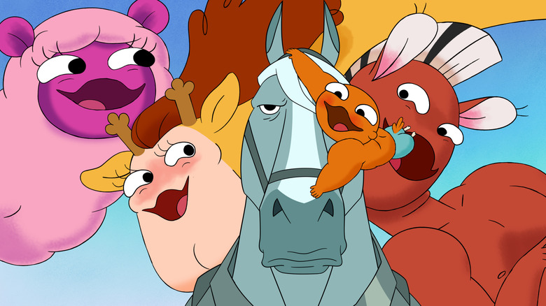 Horse and Centaurworld friends