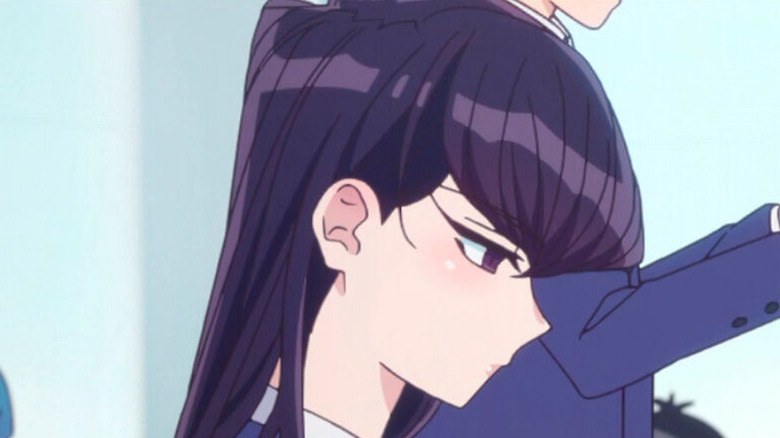 Komi avoids eye contact in Komi Can't Communicate