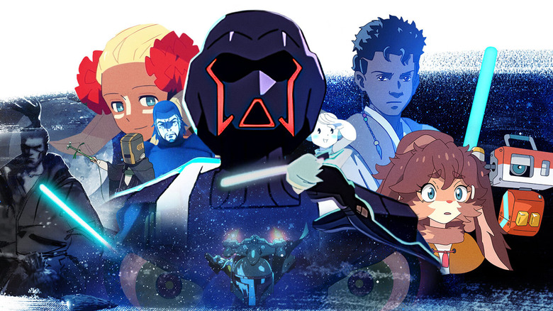 Star Wars Visions Jedi poster