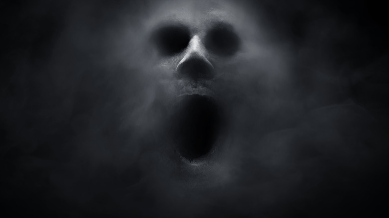 Spooky ghost creature