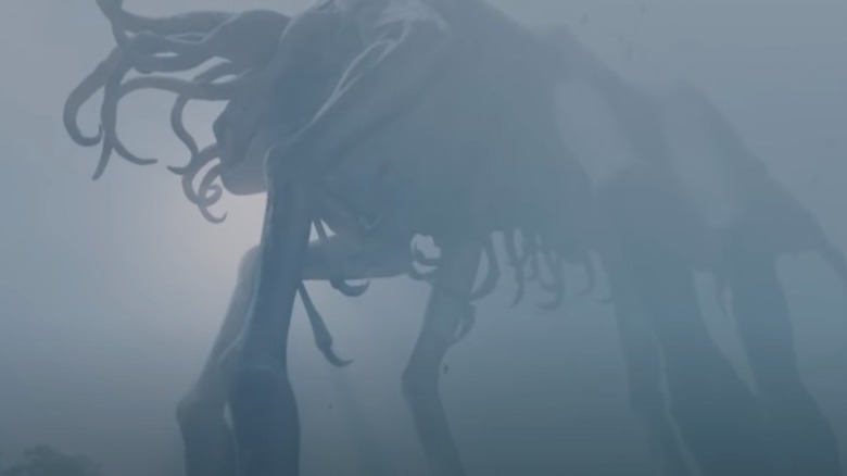 Giant creature mist