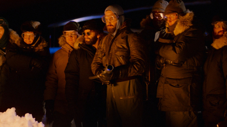 The cast of The Thing