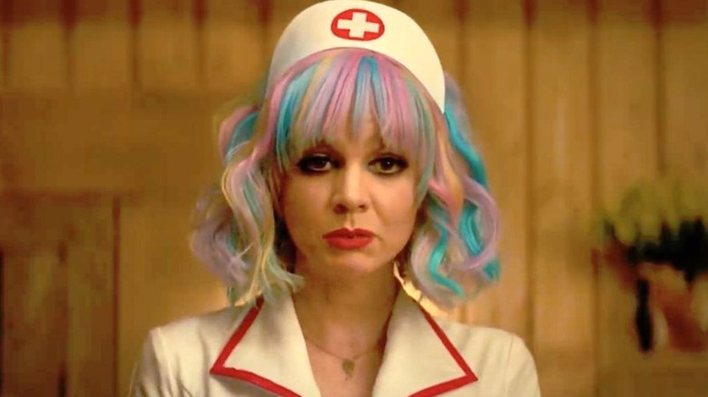 Carey Mulligan glaring Promising Young Woman