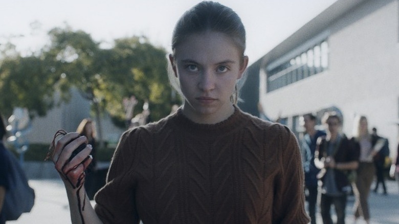 Sydney Sweeney bloody hand Nocturne