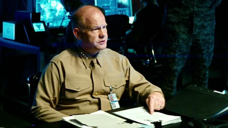 General Morshower giving orders