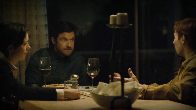 Jason Bateman at table