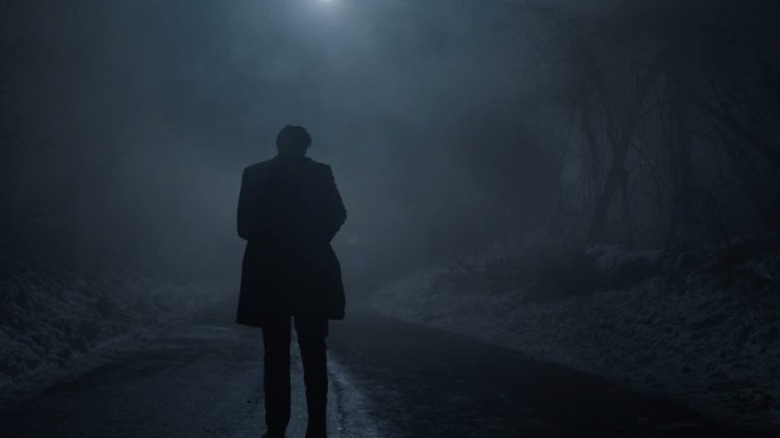 Tyrell walking into distance