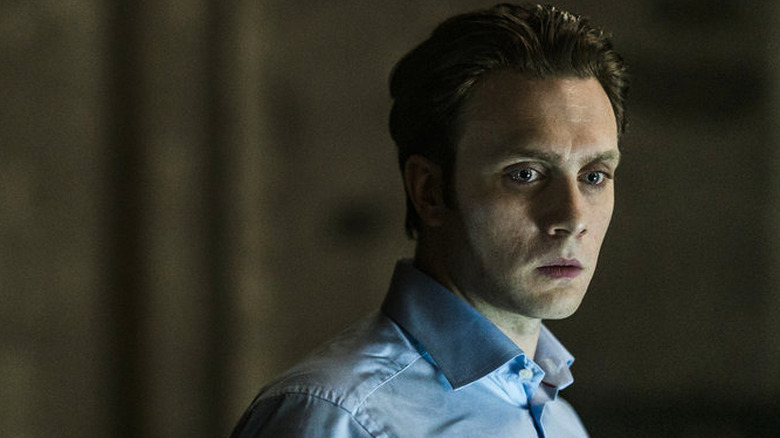 Tyrell standing in room