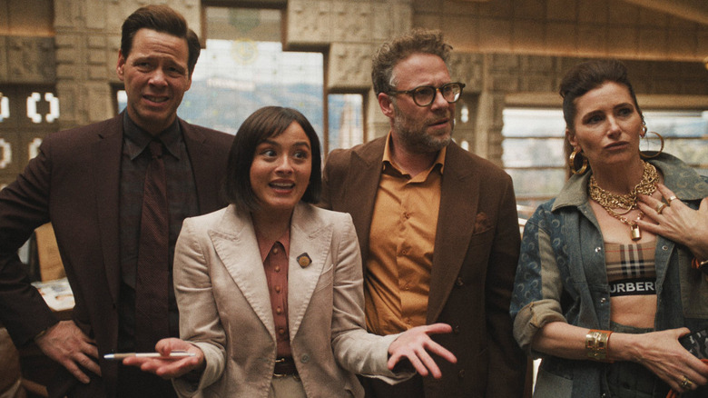 Sal, Quinn, Matt, and Maya in The Studio